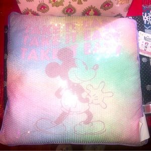 Disney Mickey Mouse sequin Ombre Throw pillow